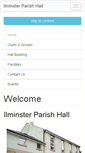 Mobile Screenshot of ilminsterparishhall.org